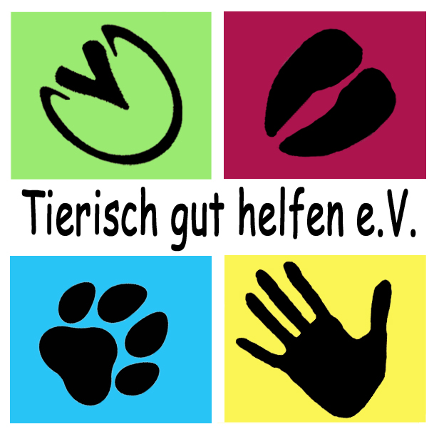 TGH Logo final+ bordeauxrot blautürkis pfote neu